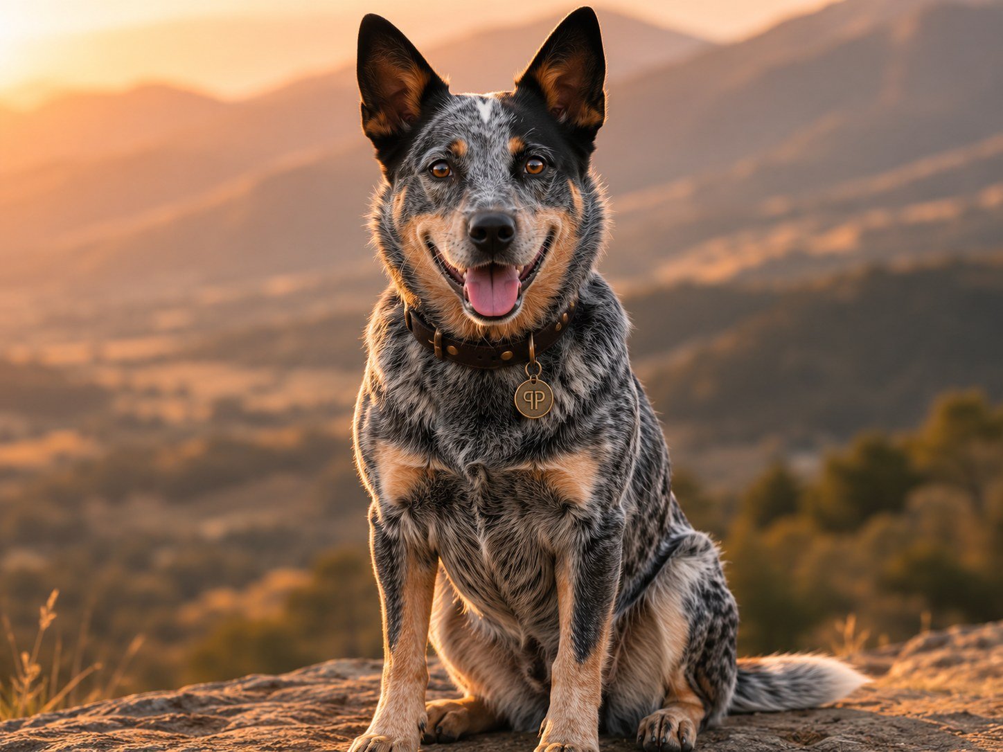 Asher, a Red Heeler