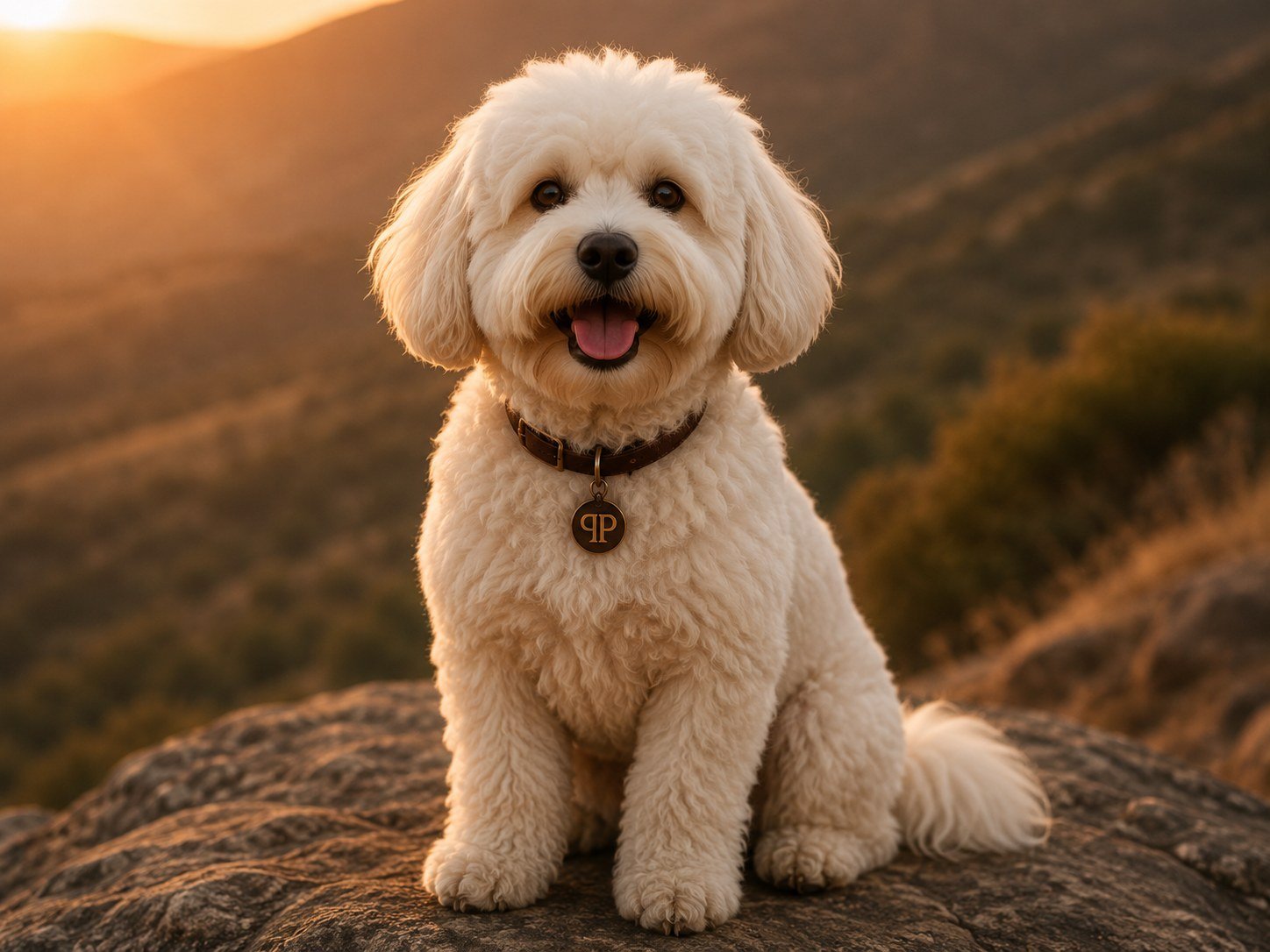 Biscuit, a Bichon